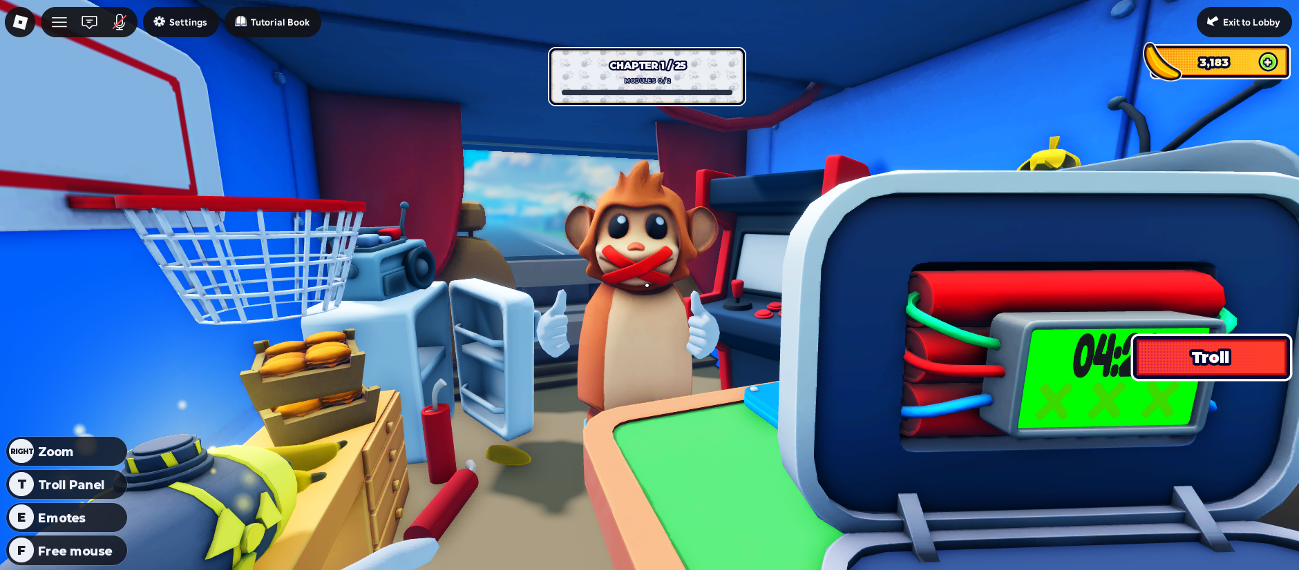 BOMBANANA! official roblox game