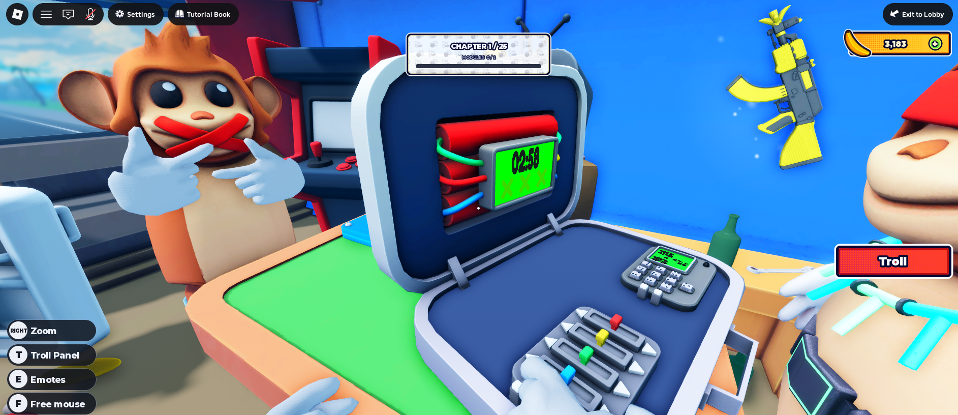 BOMBANANA! official roblox game