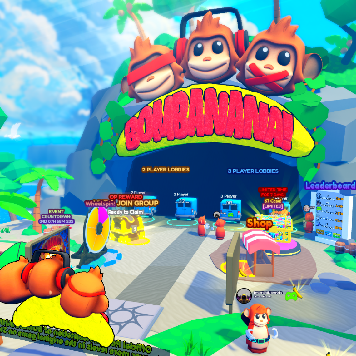 BOMBANANA! official roblox game
