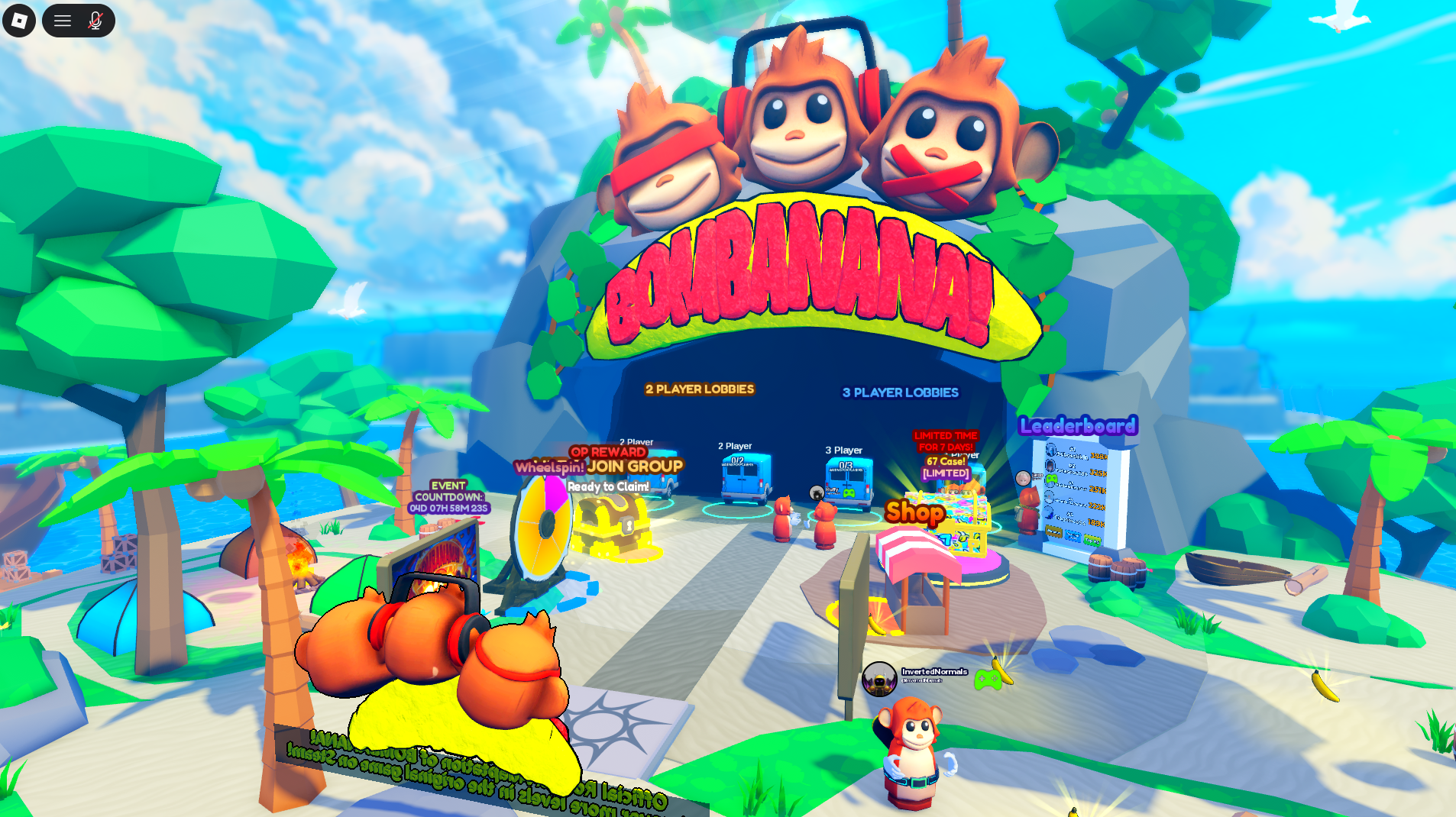 BOMBANANA! official roblox game